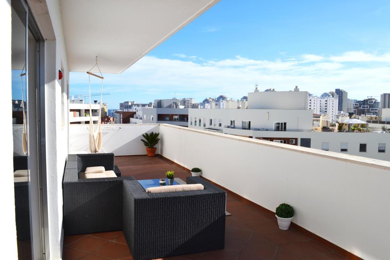 Clem Terrace Flat Apartment Portimao Bagian luar foto